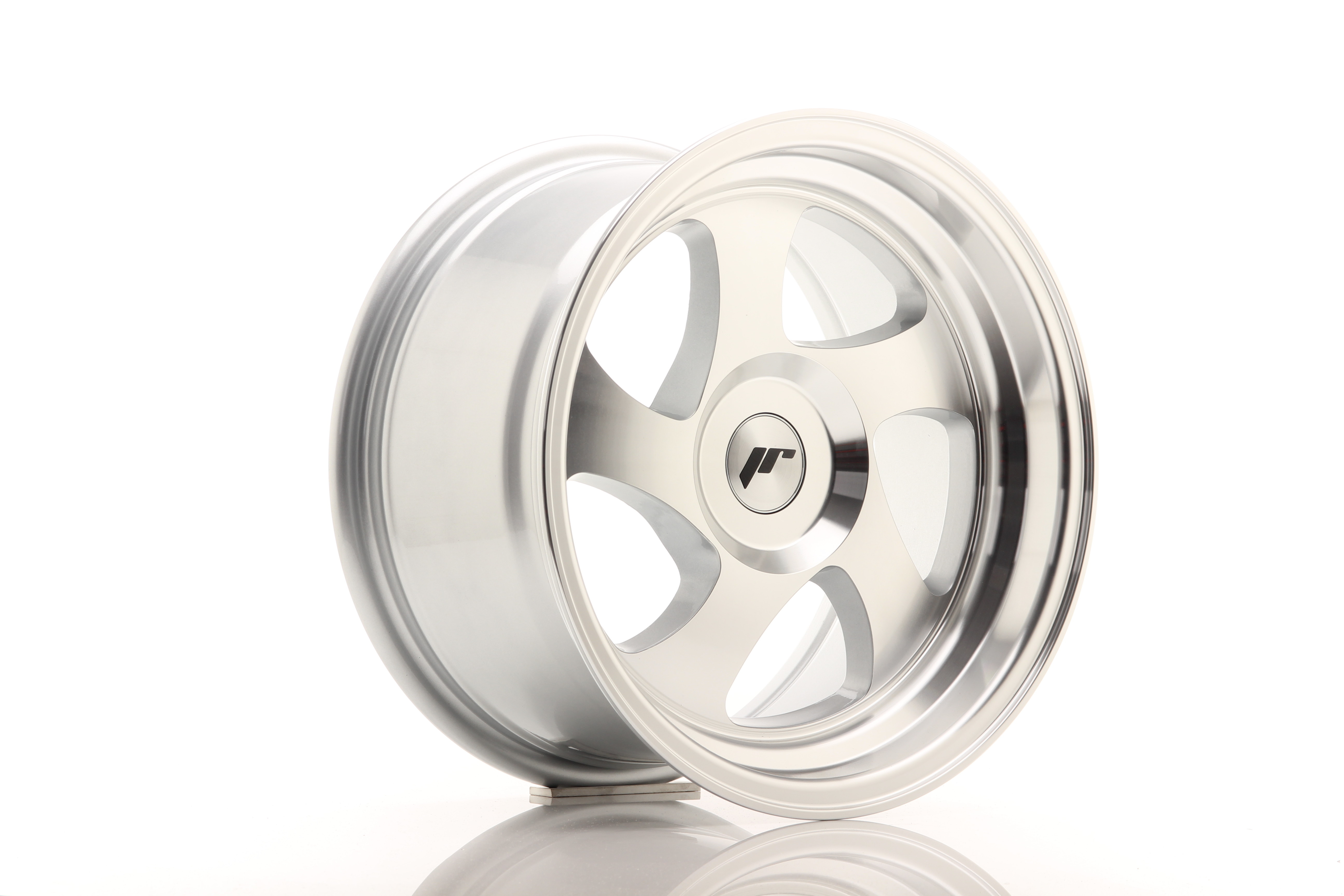 Japan Racing JR-15 15x8 Blank Machined Silver | ModeView